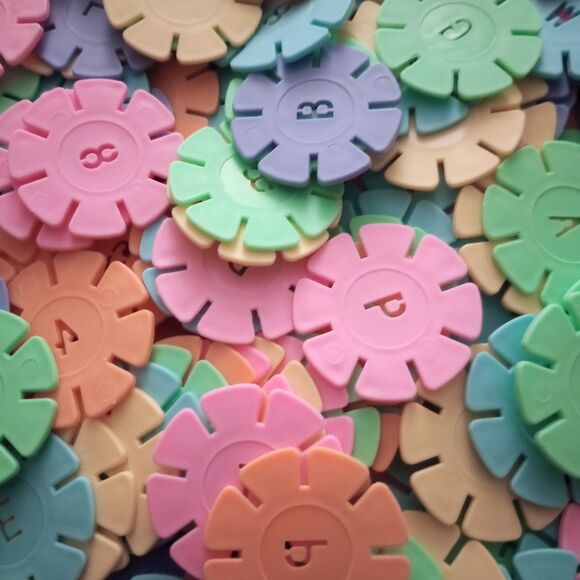 Stem Building Chips Assorted Interlocking Discs Educational Teacher Supply - Picture 3 of 6